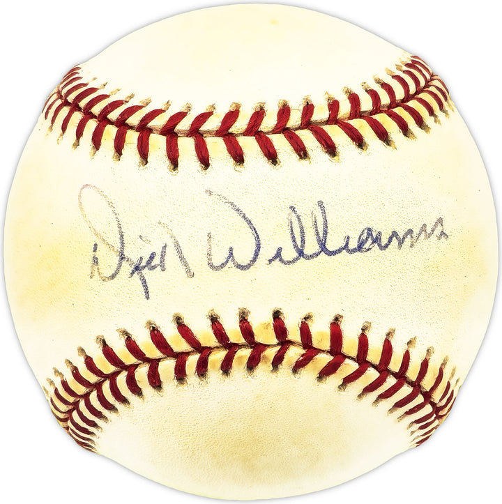 Dick Williams Autographed Signed AL Baseball Boston Red Sox, Oakland A's 229584 Image 1