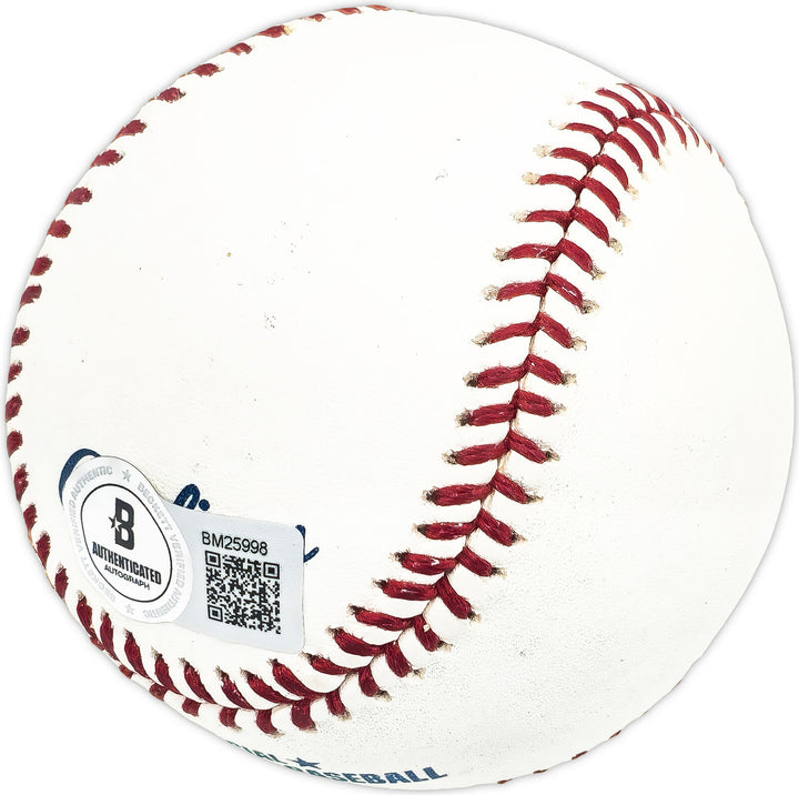 Nick Koback Autographed MLB Baseball Pirates 53-54-55 Pirates Beckett QR BM25998 Image 4