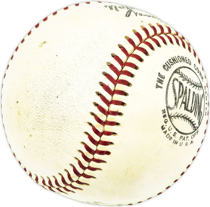 Mel Nelson Autographed Giles NL Baseball St. Louis Cardinals Beckett QR #BM26004 Image 4