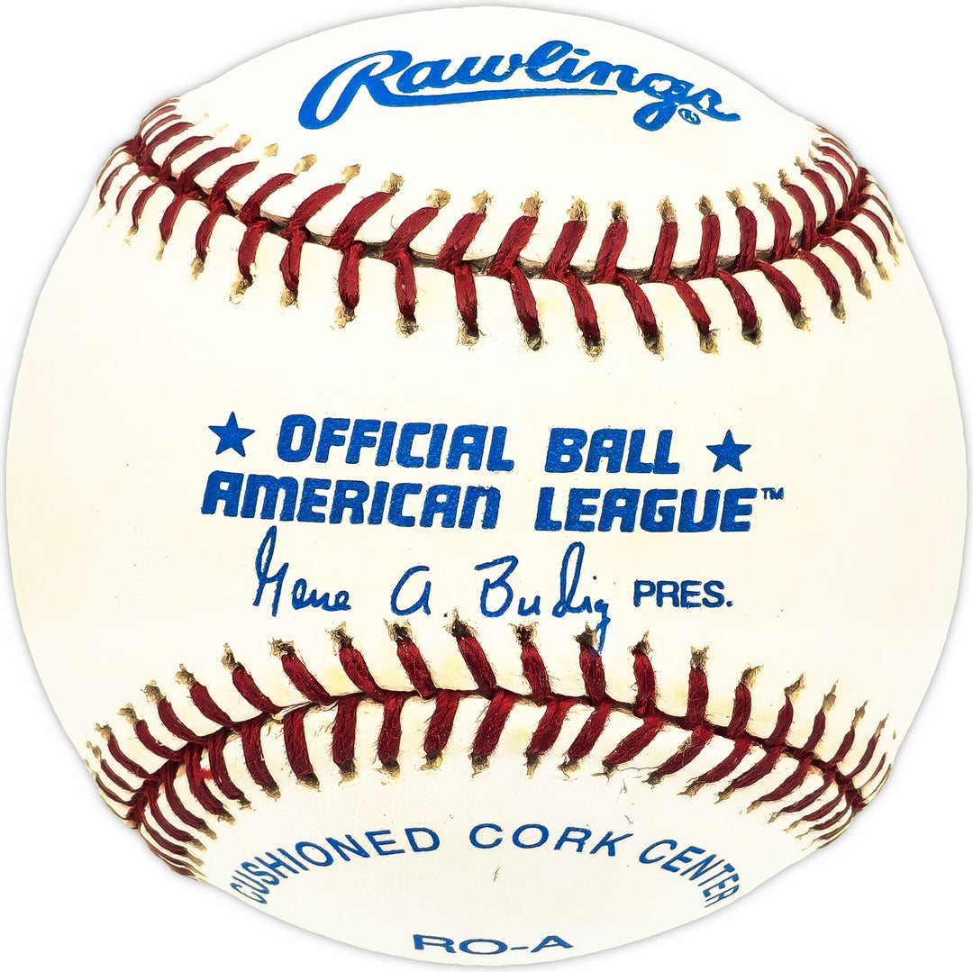 Ben Oglivie Autographed AL Baseball Milwaukee Brewers "80 HR Champ" 229695 Image 2