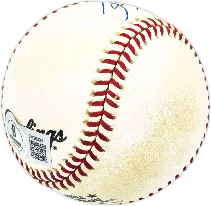 Darryl Hamilton Autographed NL Baseball Giants, Brewers Beckett QR #BM26009 Image 3