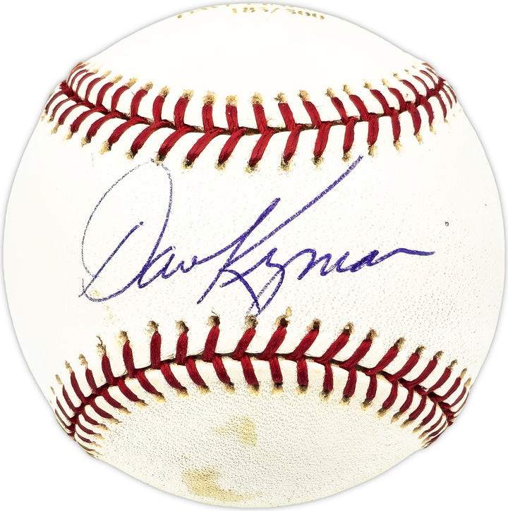 Dave Kingman Autographed MLB Baseball New York Mets, San Francisco Giants 229881 Image 1