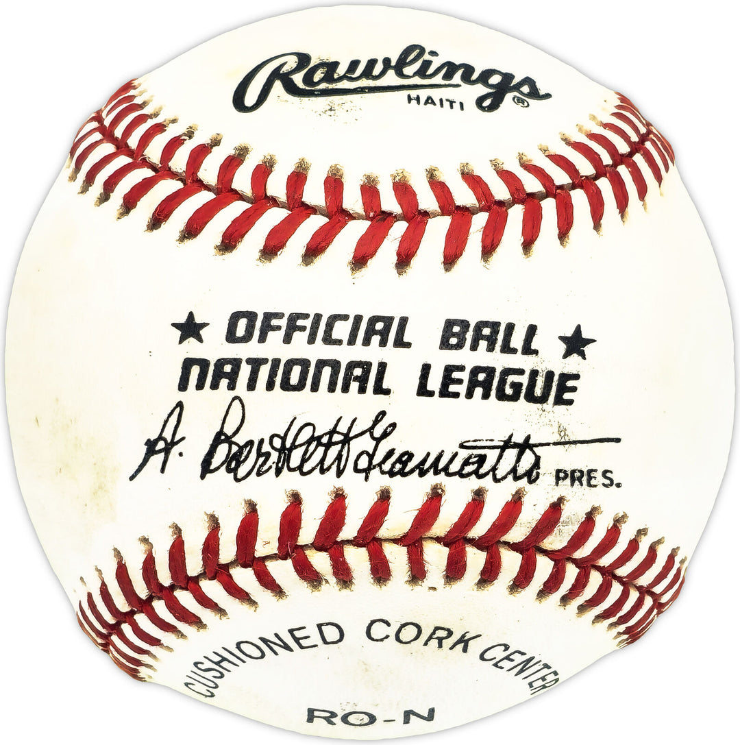 Johnny Vander Meer Autographed Official NL Baseball Cincinnati Reds SKU #229624 Image 2