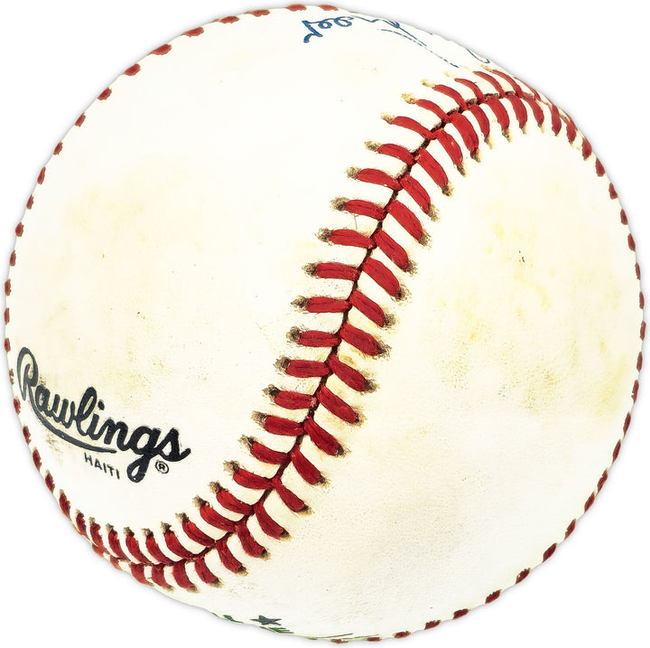Johnny Vander Meer Autographed Official NL Baseball Cincinnati Reds SKU #229624 Image 3