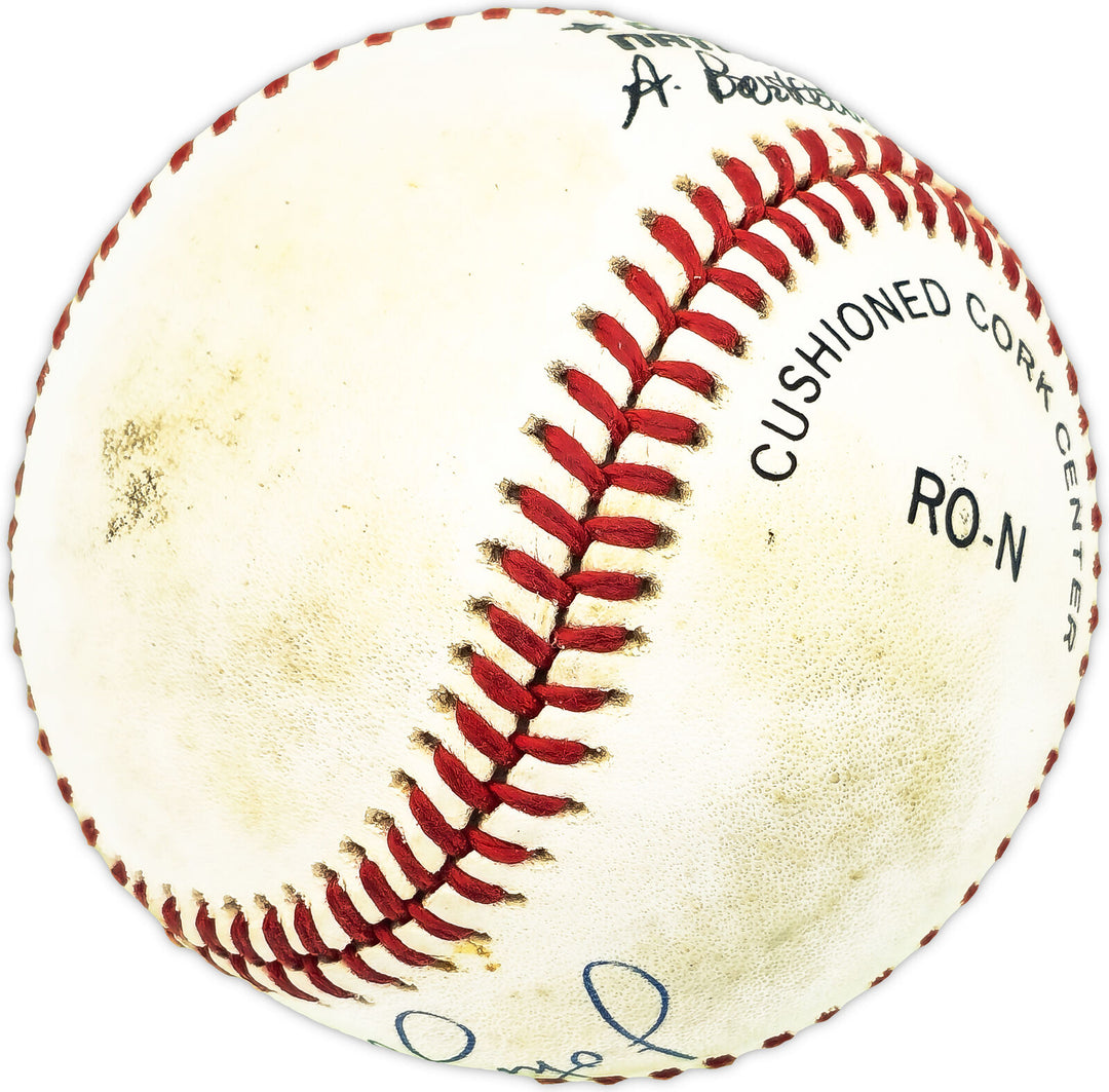 Johnny Vander Meer Autographed Official NL Baseball Cincinnati Reds SKU #229624 Image 4