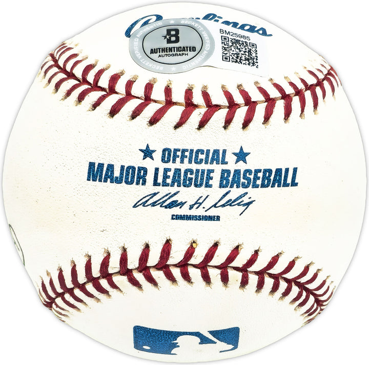 Paul Pettit Autographed MLB Baseball Pittsburgh Pirates Beckett QR #BM25985 Image 2