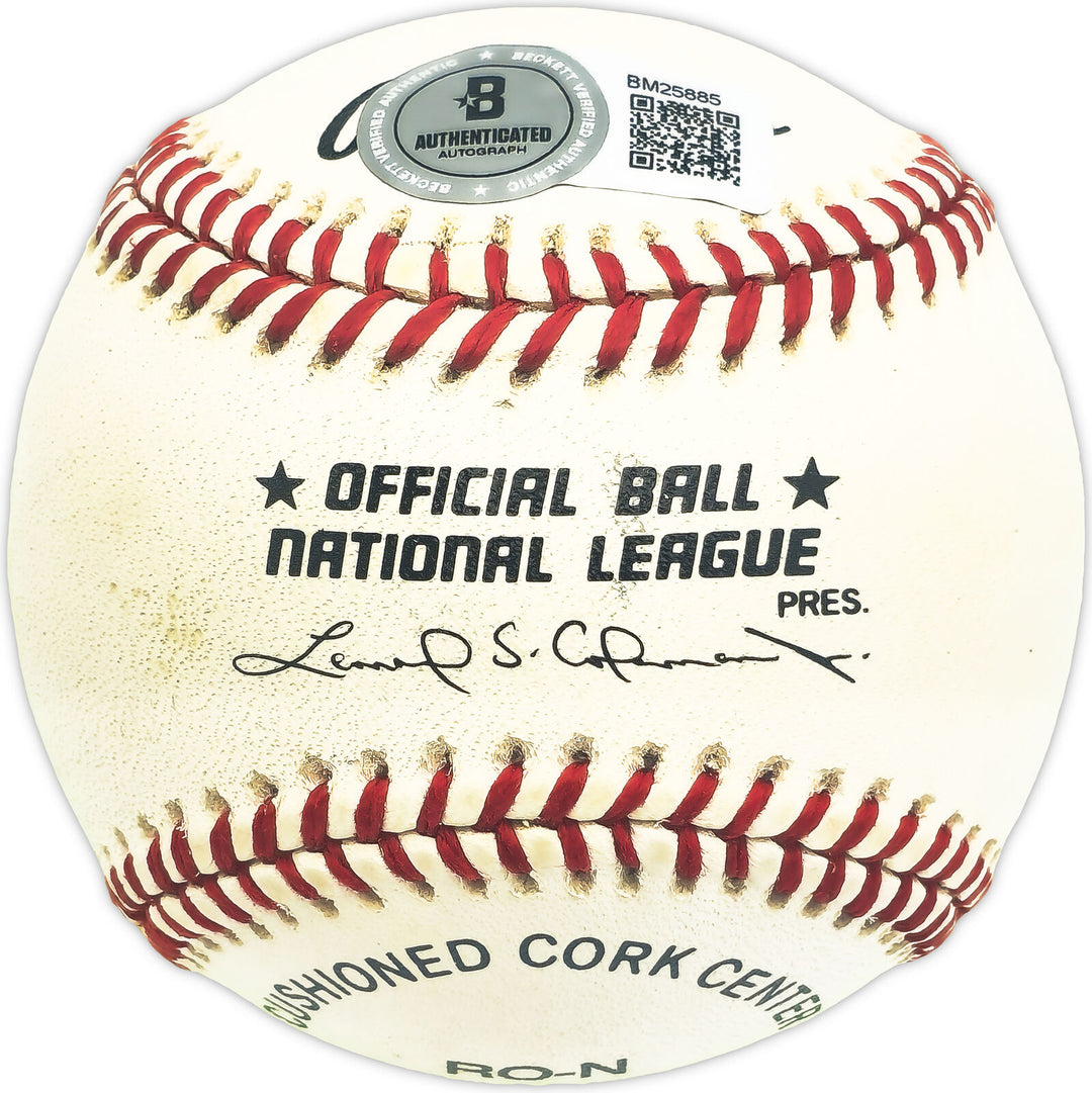 Darren Daulton Autographed NL Baseball Philadelphia Phillies Beckett QR #BM25885 Image 2