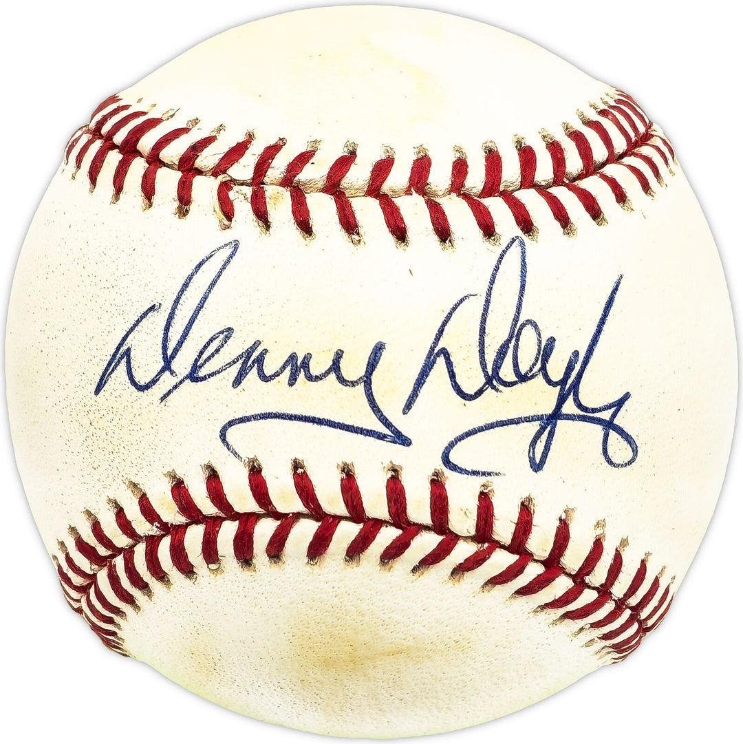 Denny Doyle Autographed Signed NL Baseball Red Sox, Phillies Beckett QR #BM17799 Image 1