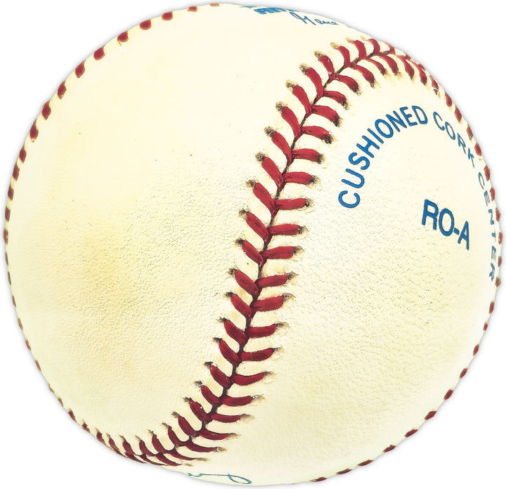 Ken Griffey Sr. Autographed Signed AL Baseball Yankees, Reds Beckett QR #BM25924 Image 4