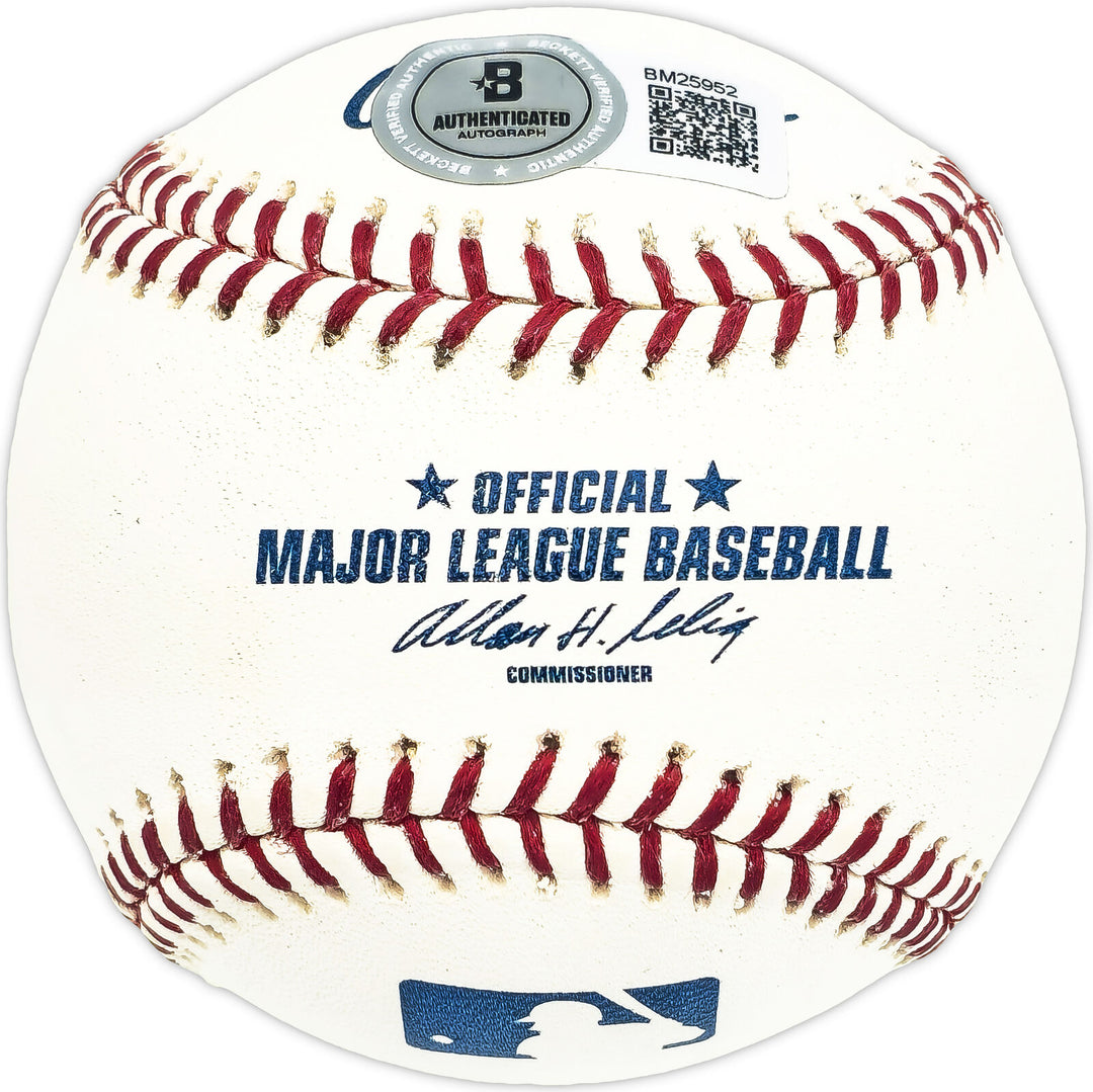 Tom Patton Autographed Signed MLB Baseball Baltimore Orioles Beckett QR #BM25952 Image 2