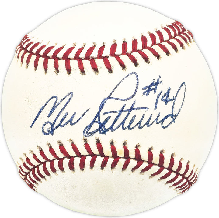 Merv Rettenmund Autographed Signed AL Baseball Orioles, Reds Beckett QR #BM25875 Image 1