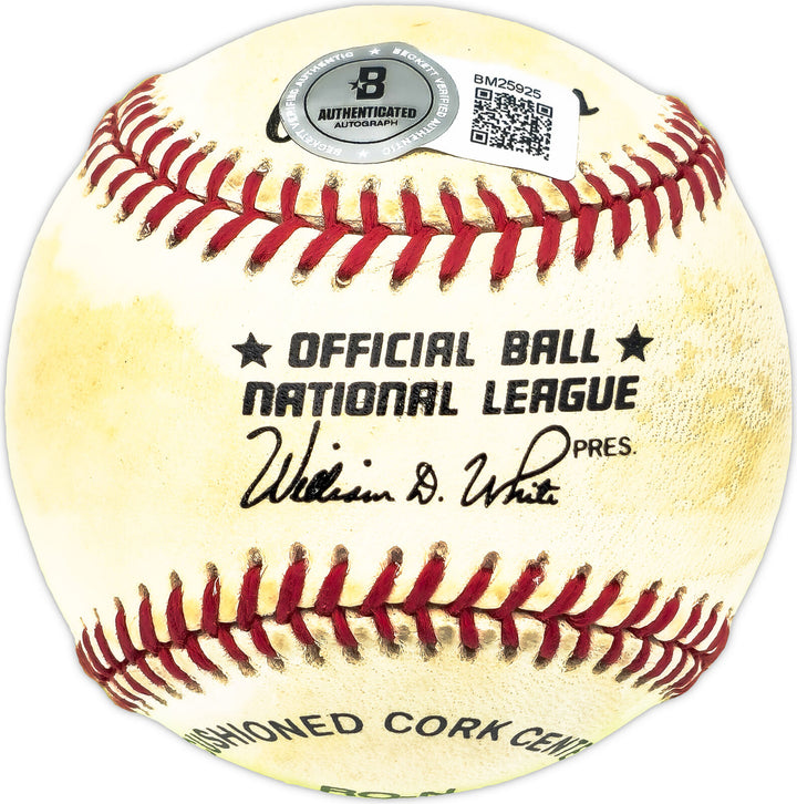 Jim Fregosi Autographed AL Baseball Angels, Phillies Beckett BM25925 Image 2