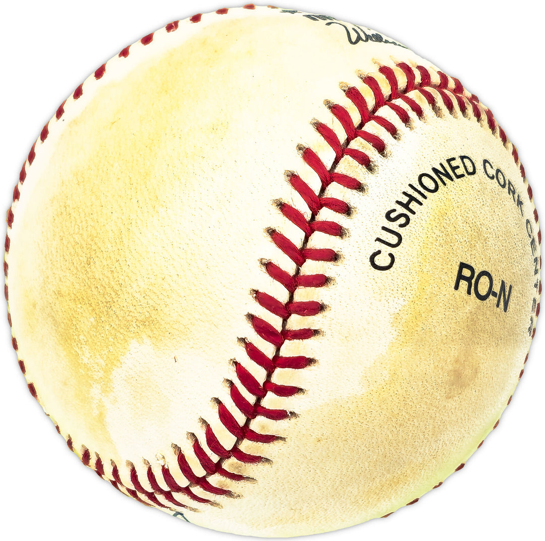 Jim Fregosi Autographed AL Baseball Angels, Phillies Beckett BM25925 Image 4