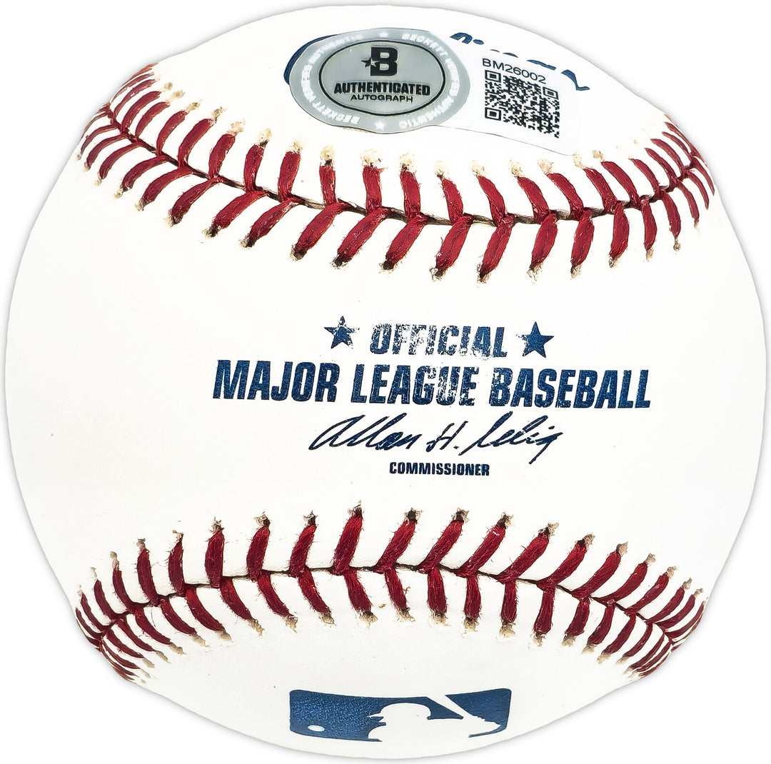 Hal Hudson Autographed Signed MLB Baseball Browns, White Sox Beckett QR #BM26002 Image 2