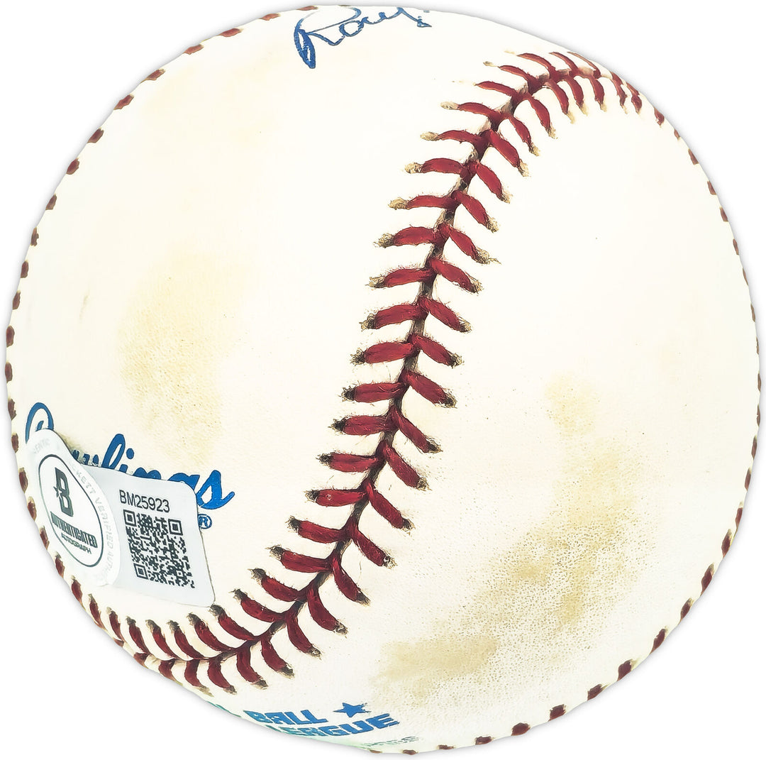 Ray Hayworth Autographed Official AL Baseball Detroit Tigers Beckett QR #BM25923 Image 3