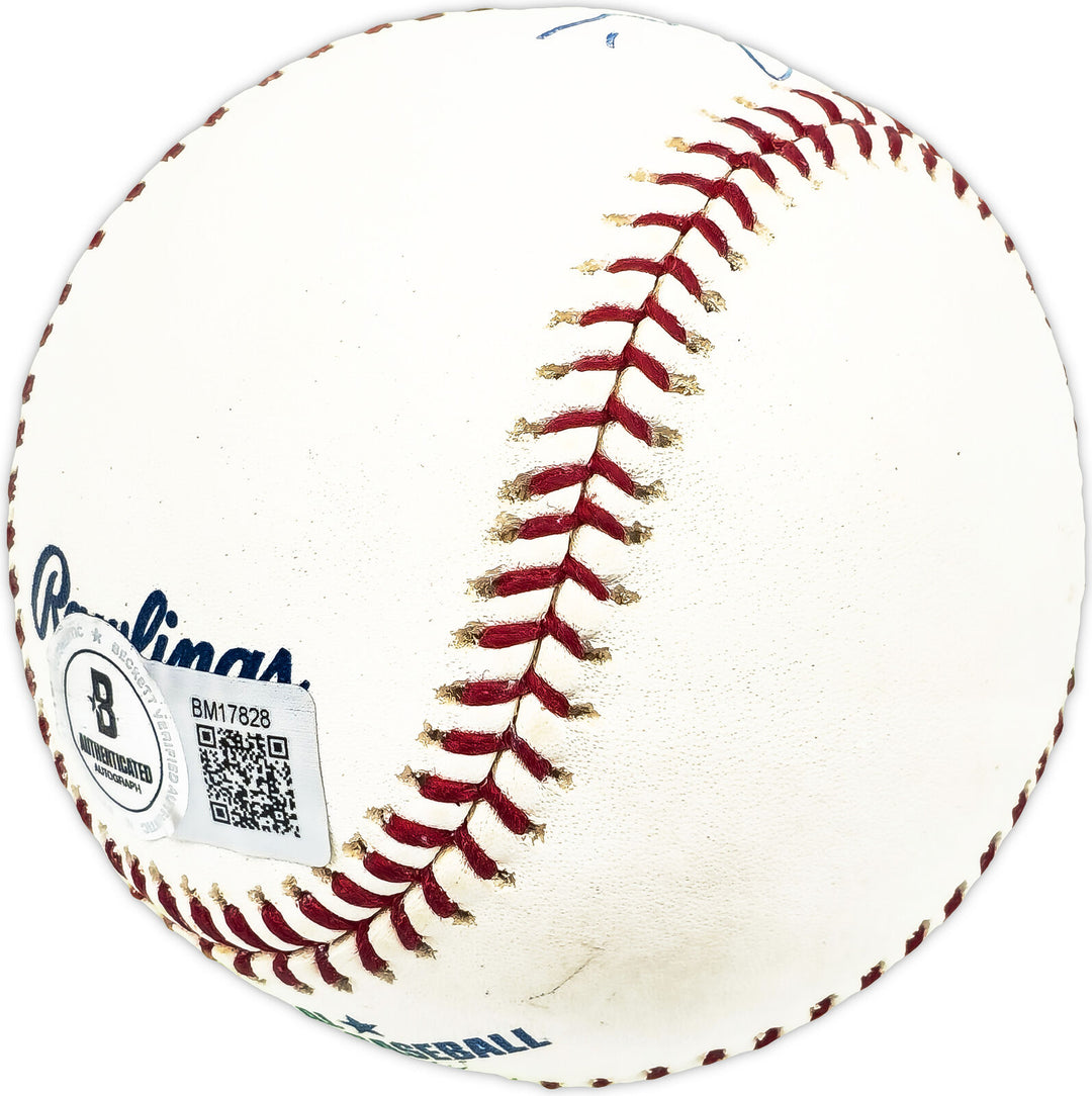 Bombo Rivera Autographed Official MLB Baseball Twins, Expos Beckett QR #BM17828 Image 3