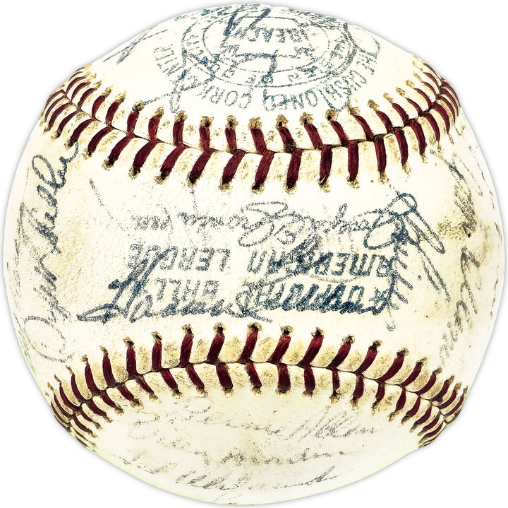 1966 Twins Autographed AL Baseball 32 Sigs Killebrew Tovar Beckett AD78204 Image 1