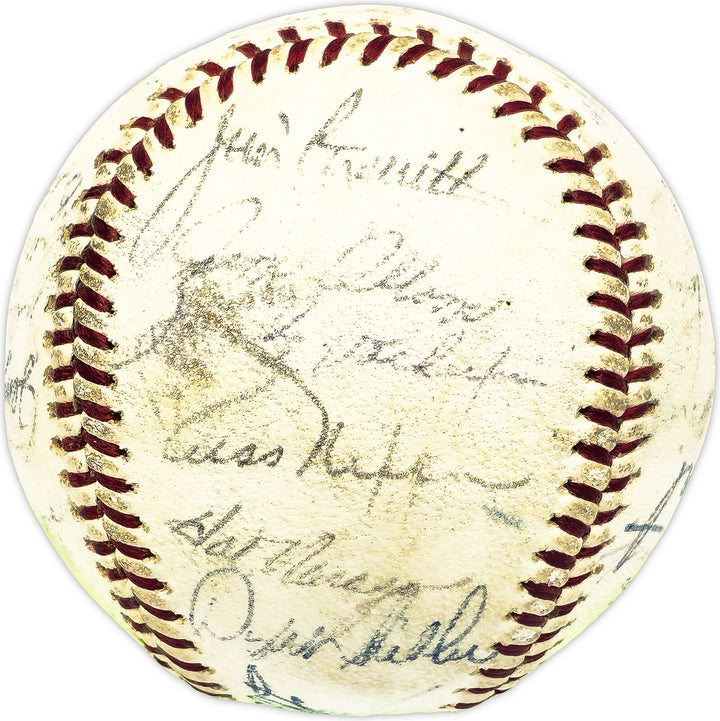 1966 Twins Autographed AL Baseball 32 Sigs Killebrew Tovar Beckett AD78204 Image 3