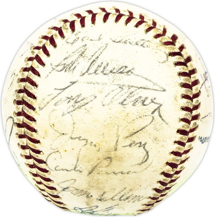 1966 Twins Autographed AL Baseball 32 Sigs Killebrew Tovar Beckett AD78204 Image 5