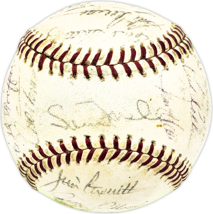 1966 Twins Autographed AL Baseball 32 Sigs Killebrew Tovar Beckett AD78204 Image 6