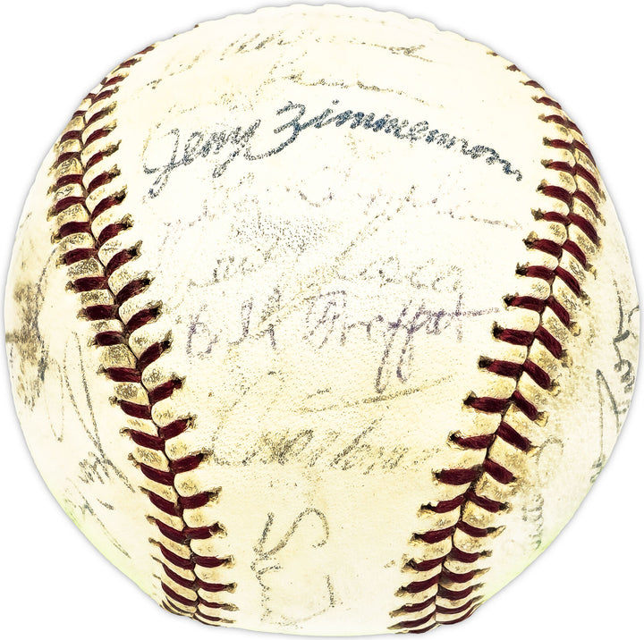 1966 Twins Autographed AL Baseball 32 Sigs Killebrew Tovar Beckett AD78204 Image 7