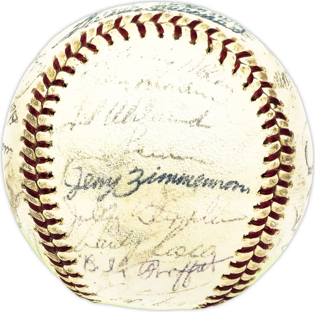1966 Twins Autographed AL Baseball 32 Sigs Killebrew Tovar Beckett AD78204 Image 8
