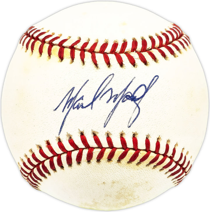 Manny Montejo Autographed Official AL Baseball Tigers, Cuba Beckett QR #BM17825 Image 1