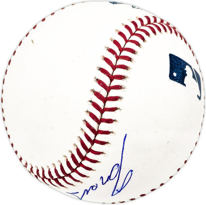 Ronald Acuna Jr. Autographed MLB Baseball Braves Full Name Beckett #Y60705 Image 6