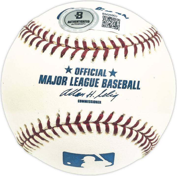 Bill Werber Autographed Signed MLB Baseball Yankees, Reds Beckett QR #BM25907 Image 2