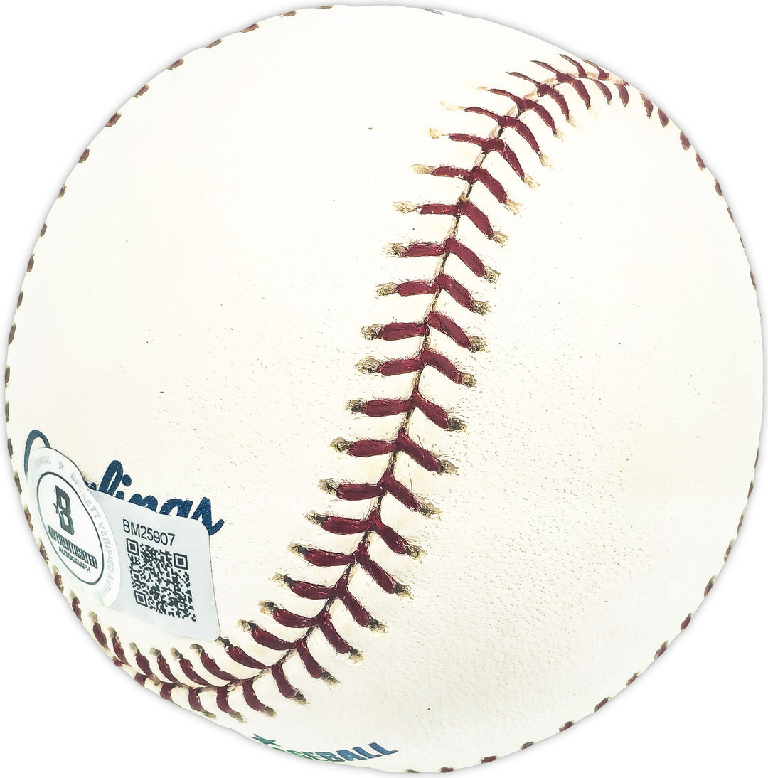 Bill Werber Autographed Signed MLB Baseball Yankees, Reds Beckett QR #BM25907 Image 3