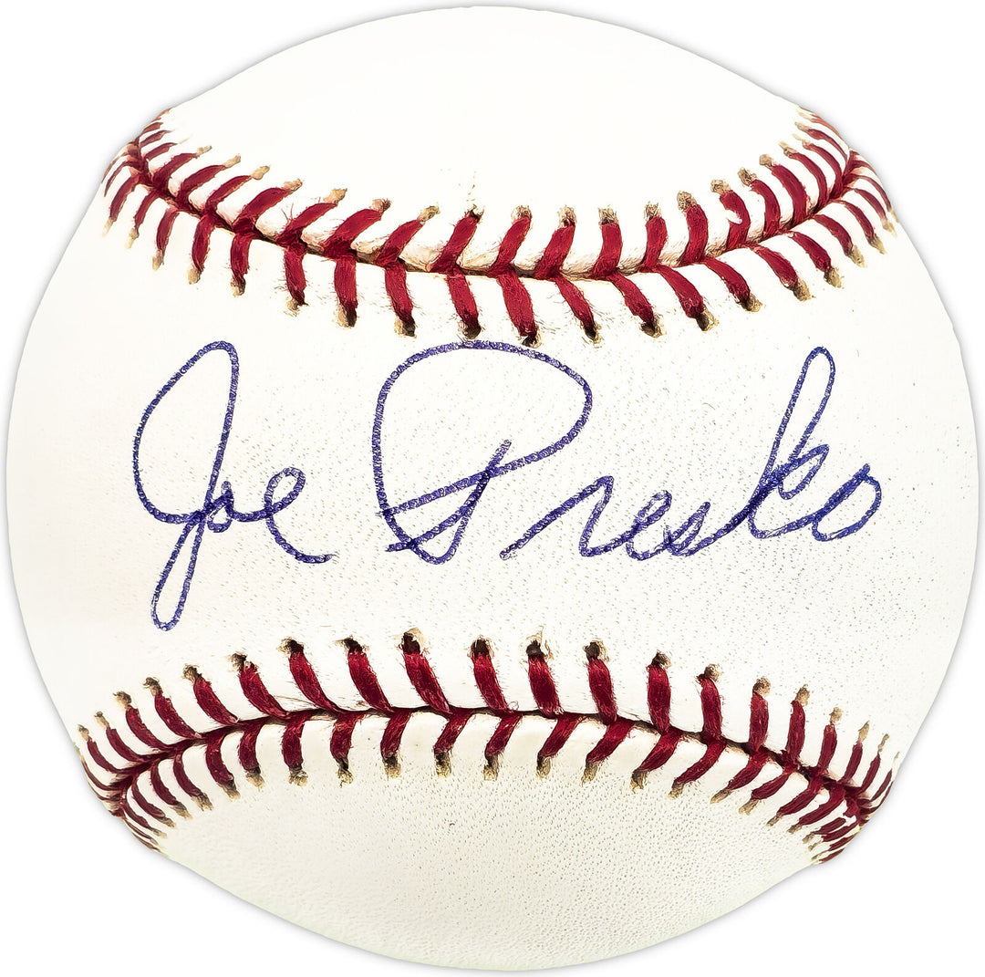 Joe Presko Autographed Signed MLB Baseball Cardinals, Tigers Beckett QR #BM17787 Image 1