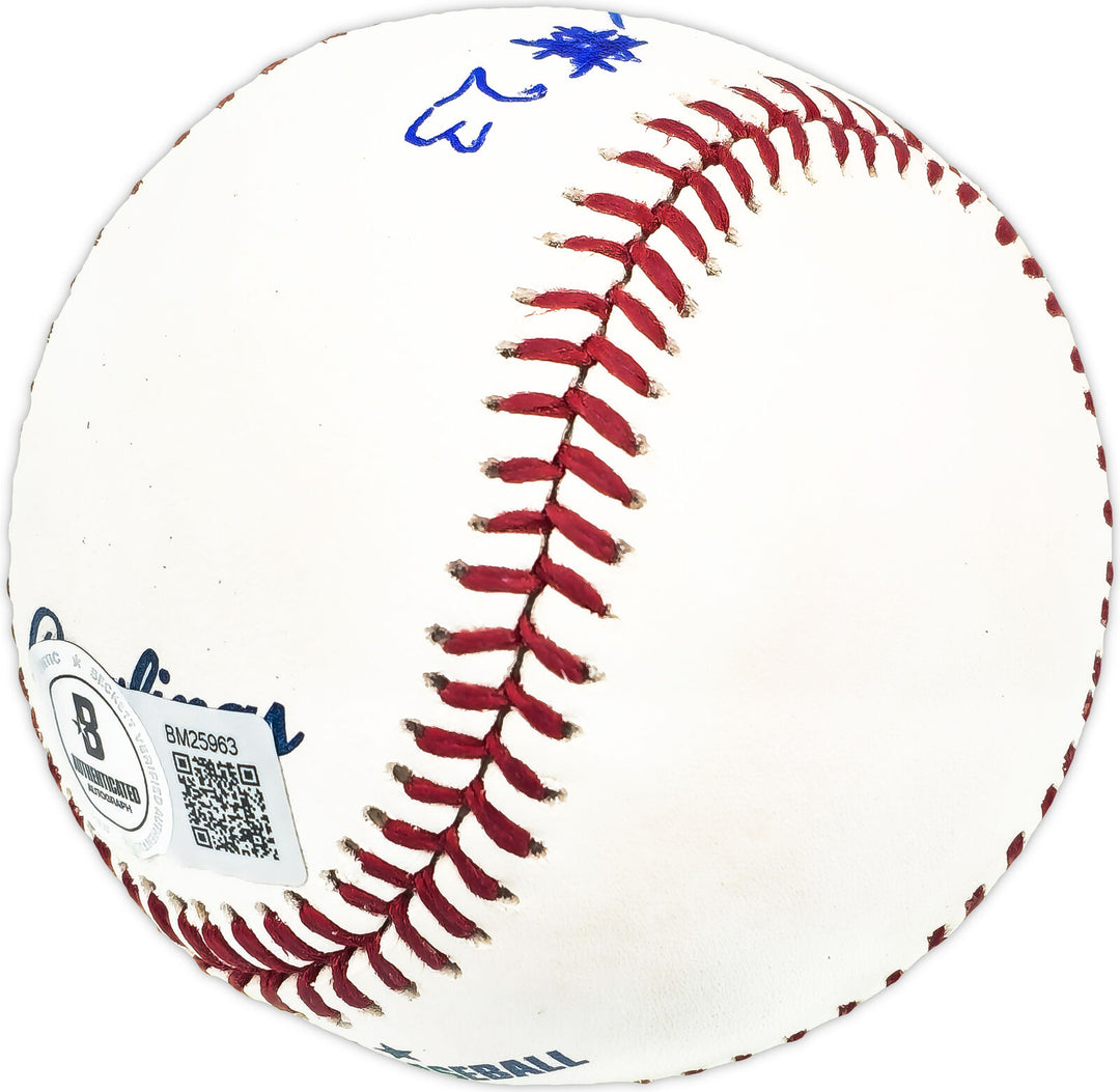 Luke Walker Autographed Signed MLB Baseball Pirates, Tigers Beckett QR #BM25963 Image 4