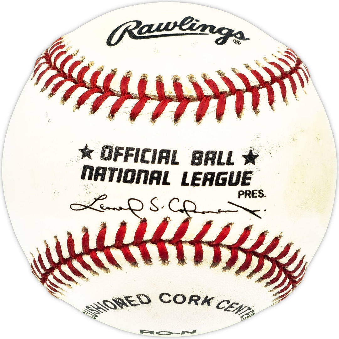 Chris Brock Autographed Signed NL Baseball Giants, Phillies 229872 Image 2