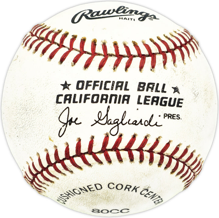 Jay Gainer Autographed Signed California League Baseball Colorado Rockies 229678 Image 2