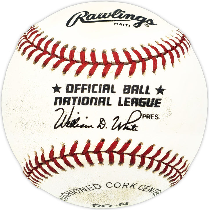 Barry Lyons Autographed NL Baseball New York Mets, Los Angeles Dodgers 229567 Image 2