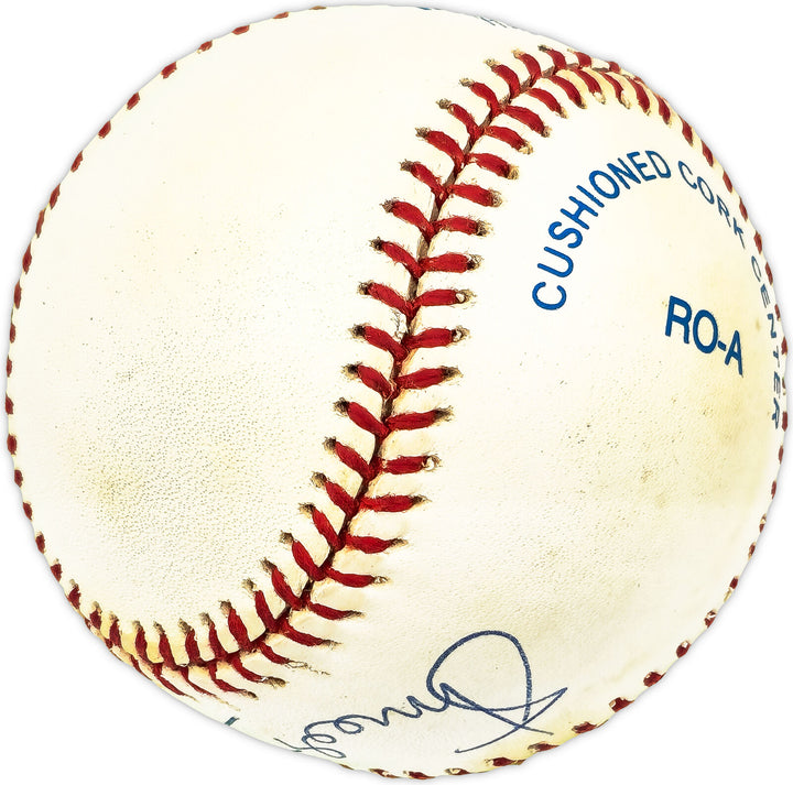 Olmedo Saenz Autographed AL Baseball Chicago White Sox, Oakland A's 229867 Image 4