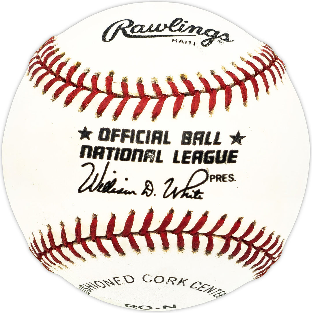 Mark Grant Autographed NL Baseball San Francisco Giants, San Diego Padres 229784 Image 2