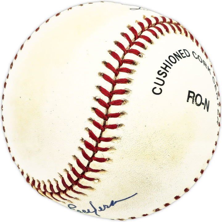 Saturnino Nino Escalera Autographed Signed NL Baseball Reds Beckett QR #BM17826 Image 6