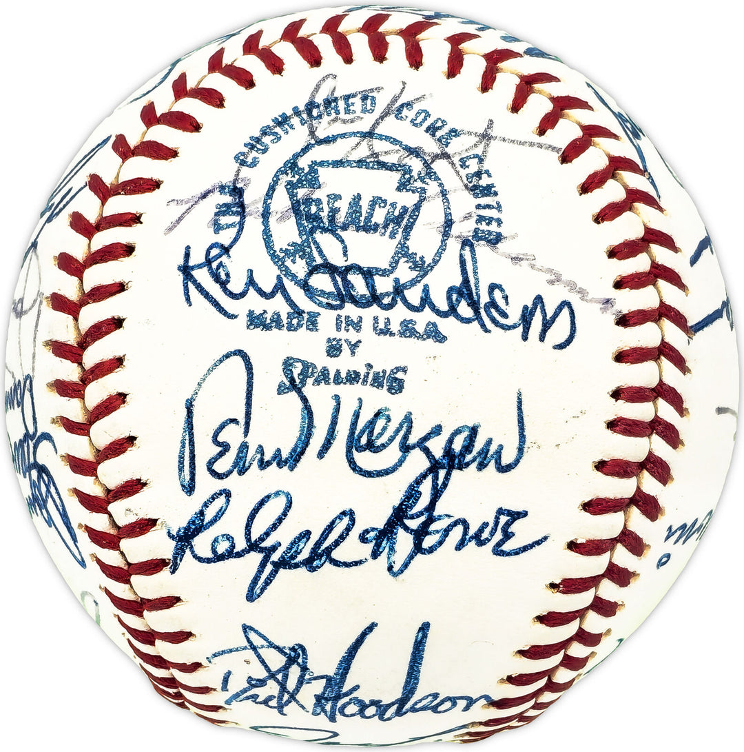 1973 Twins Autographed AL Baseball 32 Sigs Killebrew Carew Beckett AD78202 Image 8