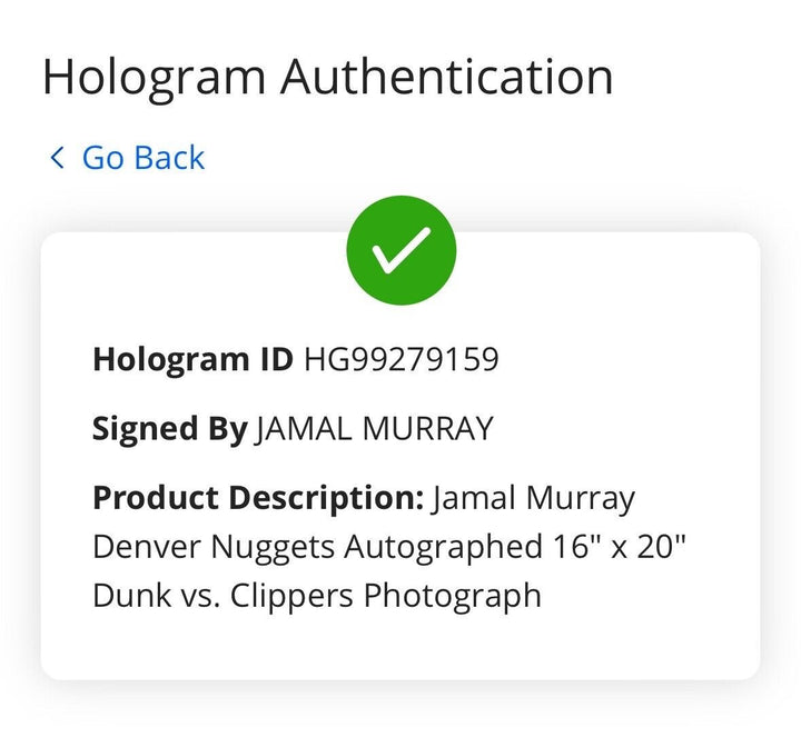 Jamal Murray Signed 16x20 Framed Photo Denver Nuggets Mint Autograph Fanatics Image 5