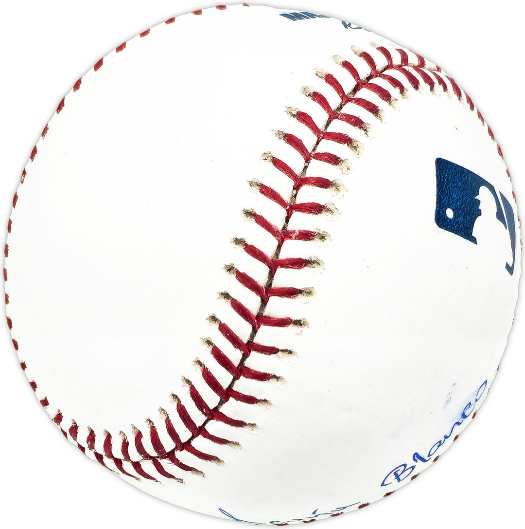 Ronald Acuna Jr. Autographed MLB Baseball Braves Full Name Beckett #Y60692 Image 6