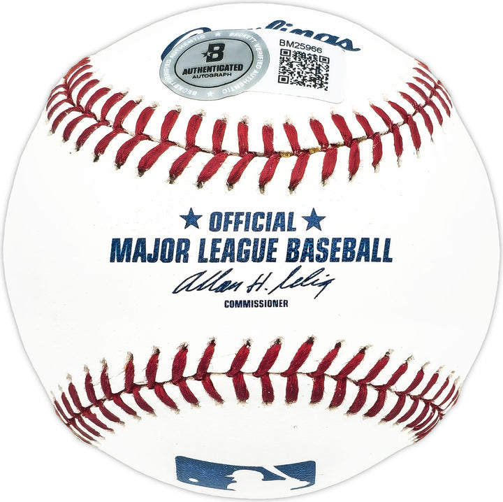 Dennis Musgraves Autographed MLB Baseball New York Mets Beckett QR #BM25966 Image 2