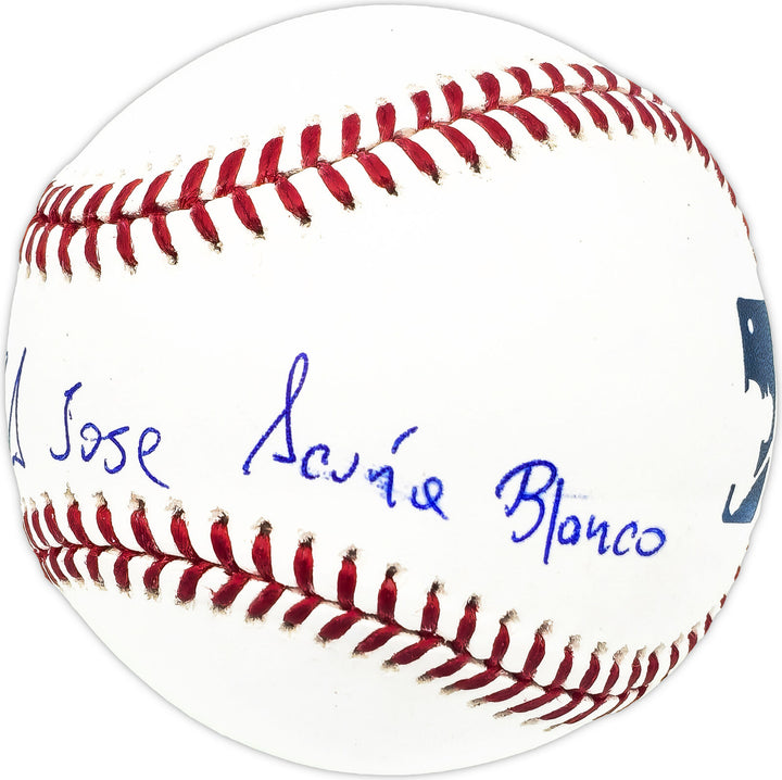 Ronald Acuna Jr. Autographed MLB Baseball Braves Full Name Beckett #Y60704 Image 3
