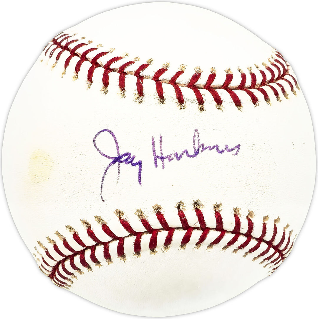 Jay Hankins Autographed Official MLB Baseball KC A's Beckett BAS QR #BM17817 Image 1