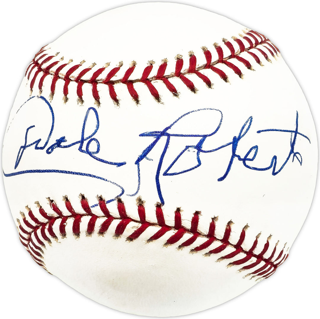 Dale Roberts Autographed Signed MLB Baseball Yankees, Braves Beckett QR #BM17846 Image 1