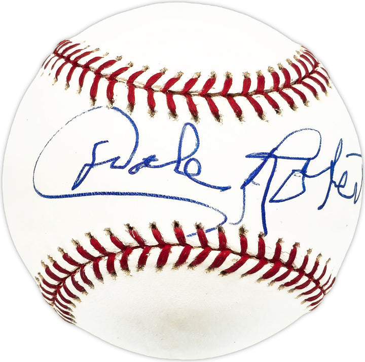 Dale Roberts Autographed Signed MLB Baseball Yankees, Braves Beckett QR #BM17846 Image 2