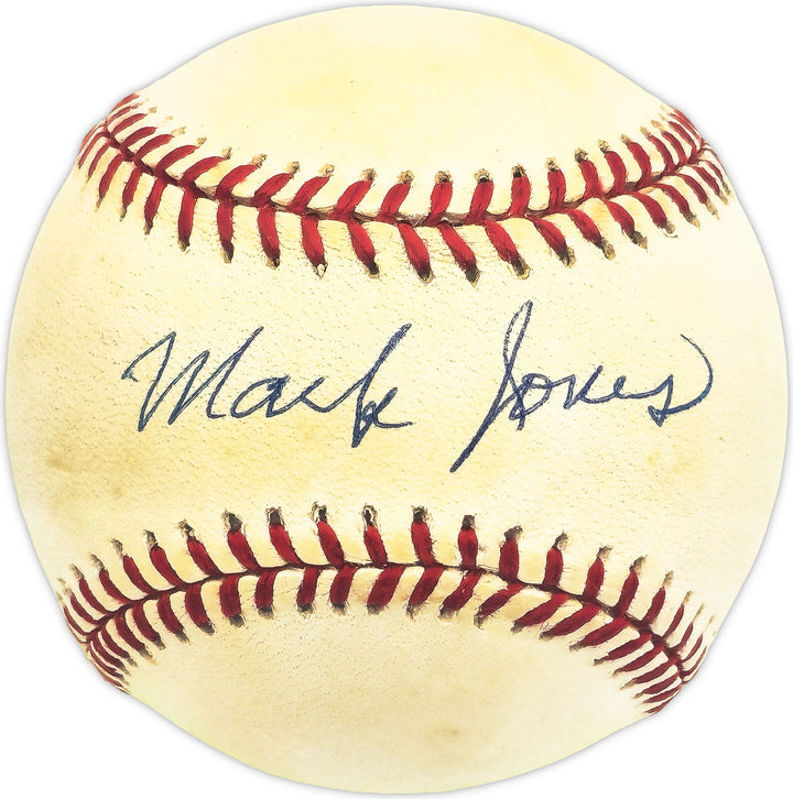 Mack Jones Autographed Signed NL Baseball Braves, At. Braves Beckett QR #BM25900 Image 1
