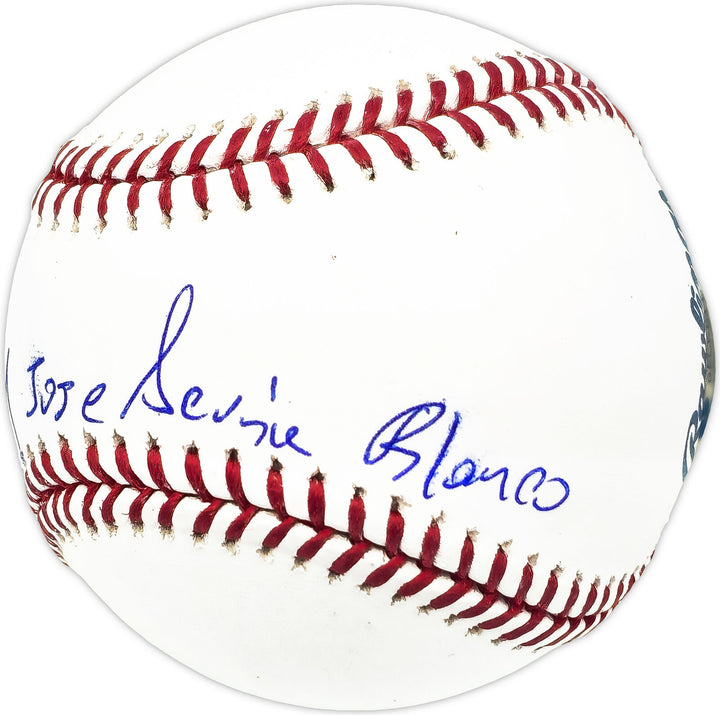 Ronald Acuna Jr. Autographed MLB Baseball Braves Full Name Beckett #Y60647 Image 3
