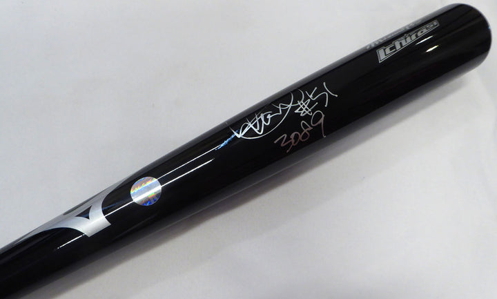 Ichiro Suzuki Autographed Mizuno Player Model Bat Mariners 51 & 3089 229067 Image 1
