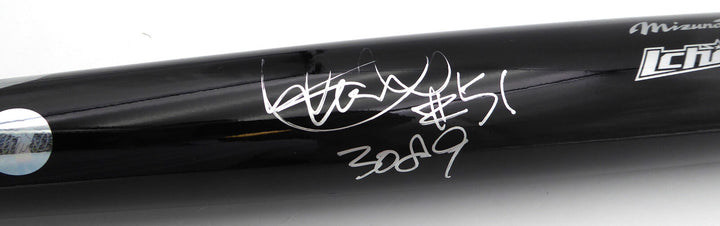 Ichiro Suzuki Autographed Mizuno Player Model Bat Mariners 51 & 3089 229067 Image 6